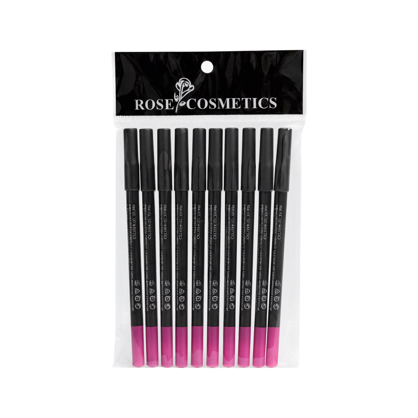 ROSE COSMETICS – Set 12 Creioane de Buze (Nude & Pink Shades)