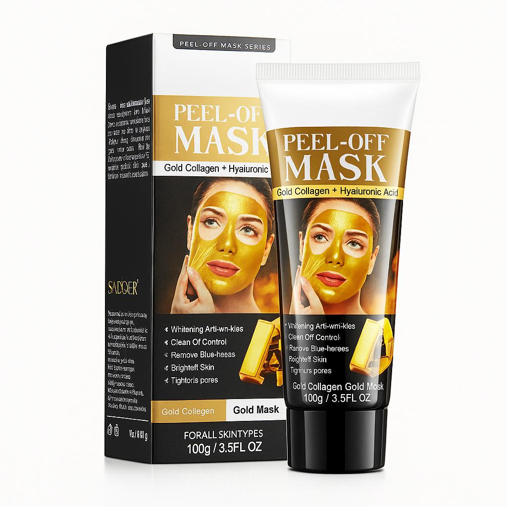 Sadoer Gold – Mască aurie cu colagen și acid hialuronic 120 g. SD81042