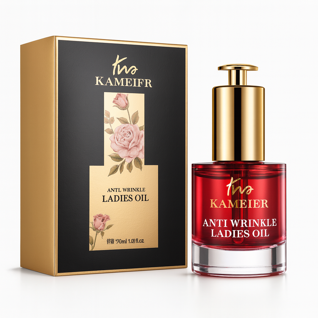 Kameier Ulei facial antirid cu ulei de trandafir 30 ml. KME2549