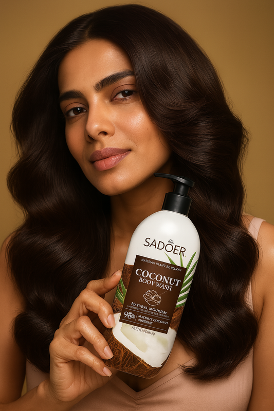 Gel de duș cu cocos Sadoer 400 ml. SD57010