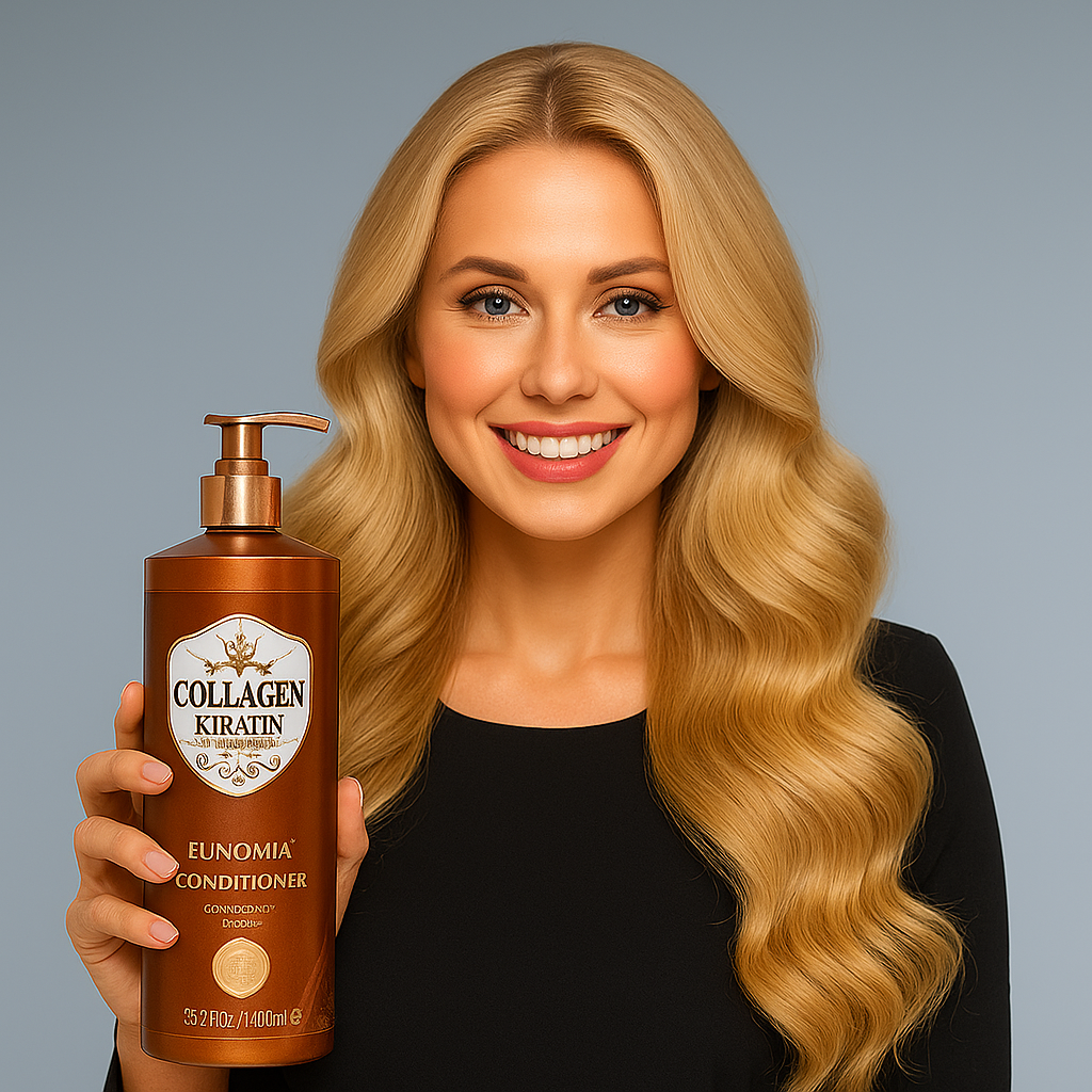 EUNOMIA Balsam de păr cu Colagen și Keratina 1000ml