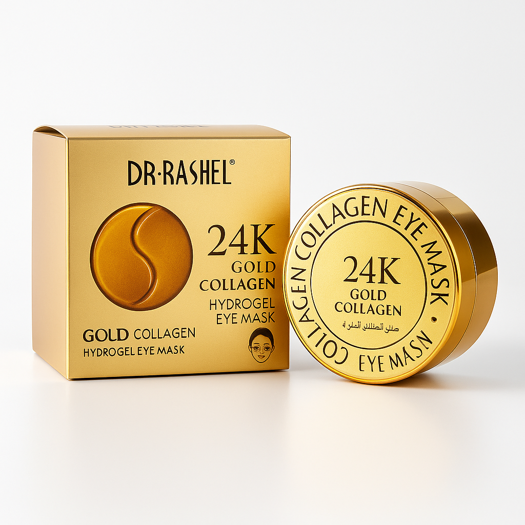 Dr. Rashel Mască pentru ochi cu colagen și aur 24K (30 perechi) 80 g DRL-1734