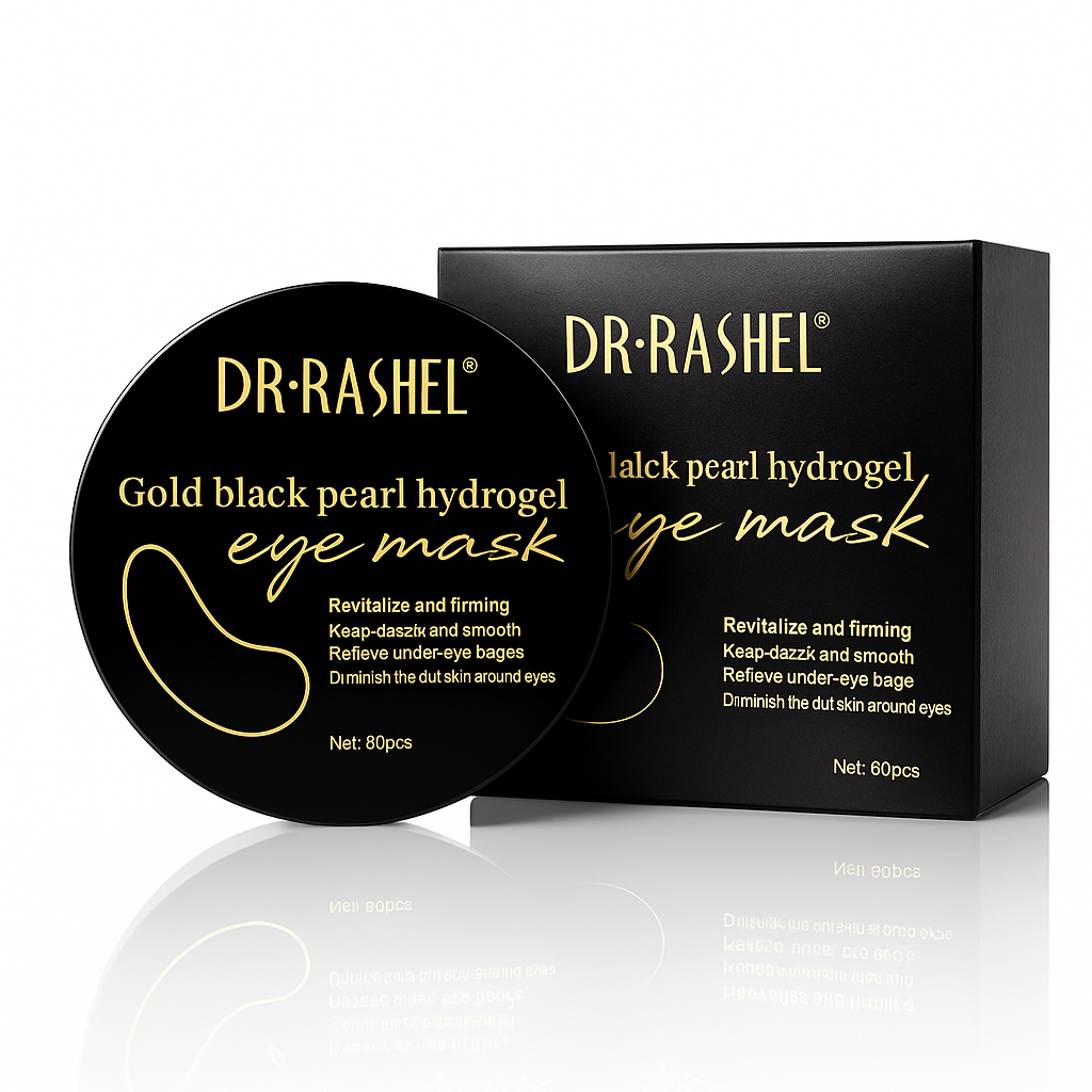 Dr. Rashel Mască pentru ochi cu extract de perlă neagră și aur (30 perechi) 80 g DRL-1735