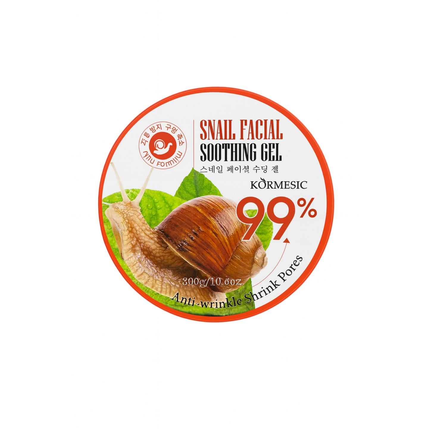Gel facial calmant cu extract de melc – KÖRMESIC Snail Facial Soothing Gel 99% (300 g) KMC84227