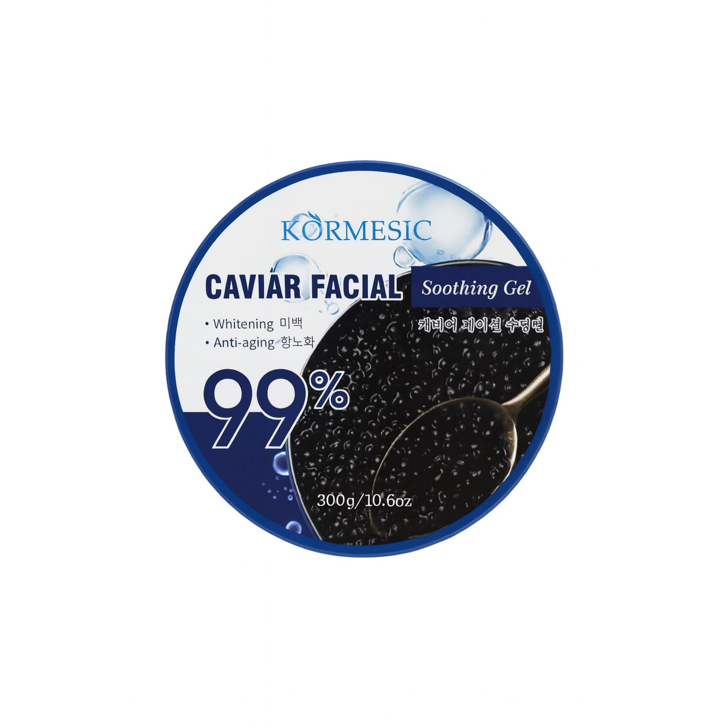 Gel facial calmant cu caviar – KÖRMESIC Caviar Facial Soothing Gel 99% (300 g) KMC84234