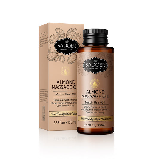 Ulei de masaj cu migdale dulci – SADOER Essential Oil (100 ml)