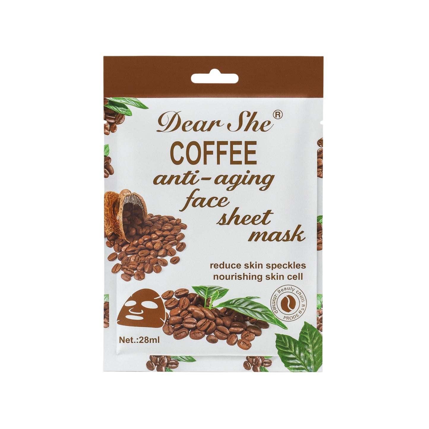 Mască facială antirid cu Cafea Dear She – 28 ml 1090