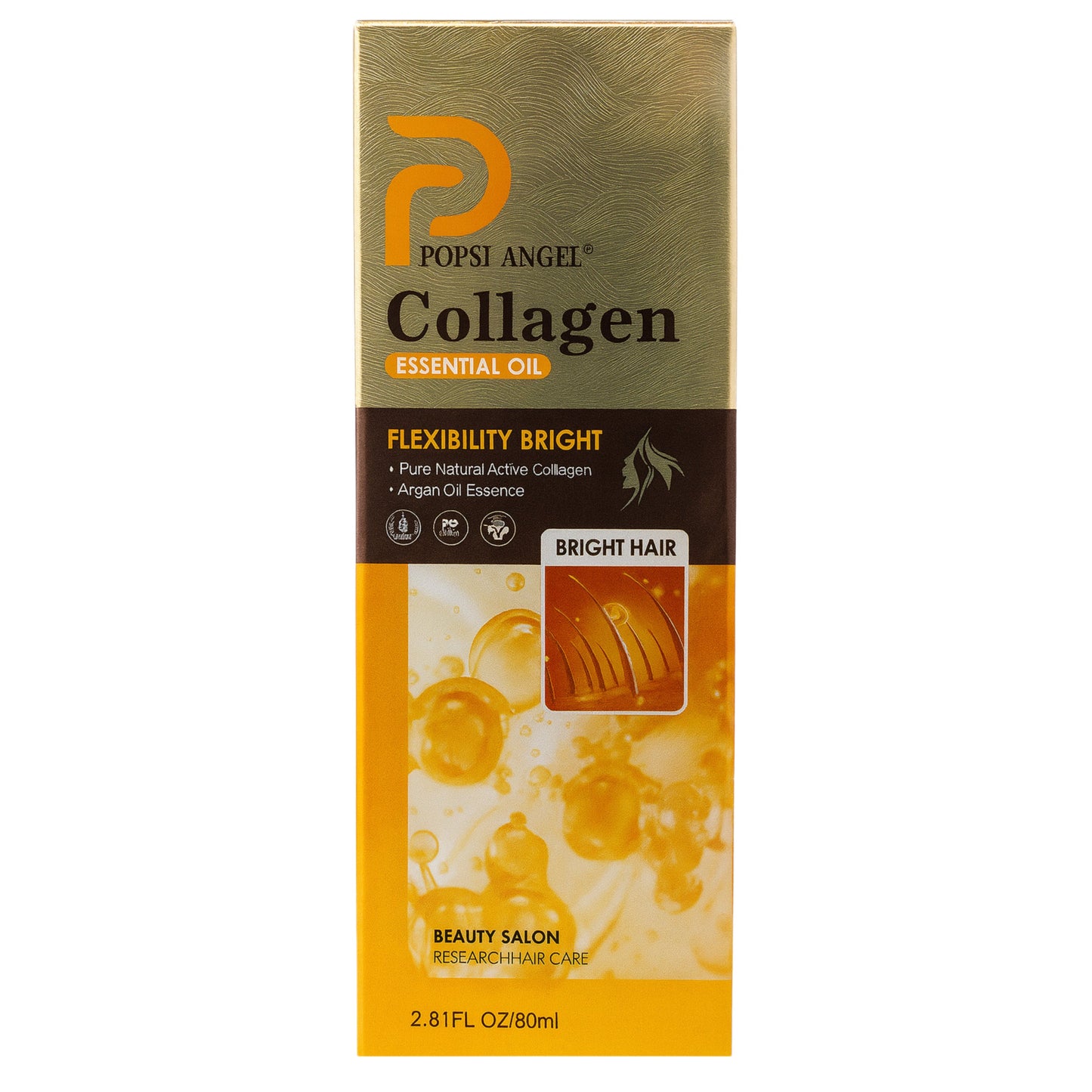 Uleiul esențial pentru păr Popsi Angel Collagen 80ml