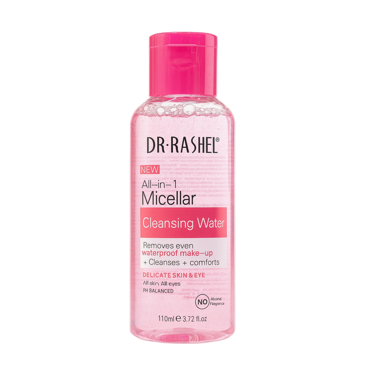 Apă micelară roz All-in-1 – DR.RASHEL Cleansing Water (110 ml)