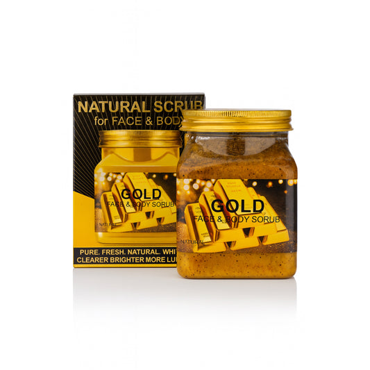 Scrubul WOKALI pentru față și corp Gold 500ml WKL596