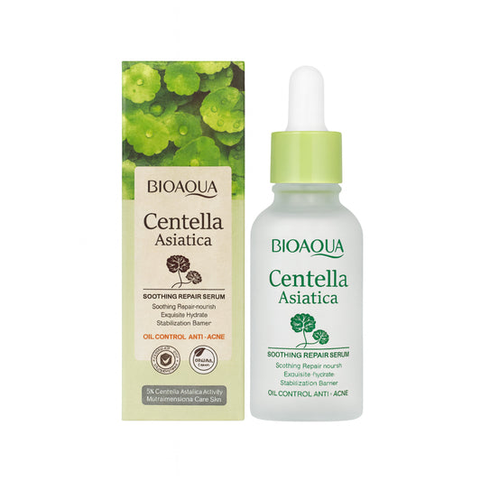 Ser calmant și reparator cu Centella Asiatica – BIOAQUA Soothing Repair Serum (30 ml) BQY58581