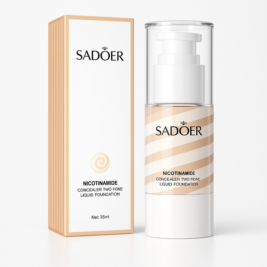 Fond de ten Sadoer cu Niacinamidă Natural Colour 35 ml. SD51704