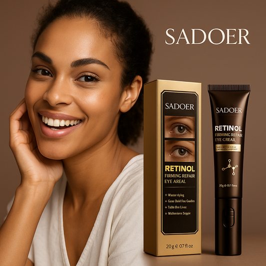 Crema pentru ochi 20g SADOER Retinol Firming Repair Eye Essence Oil cu vibrati SD87747