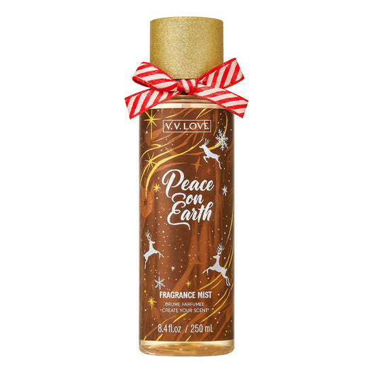 V.V. LOVE Peace on Earth – Apă de corp parfumată, Ediție de Crăciun 🎄✨