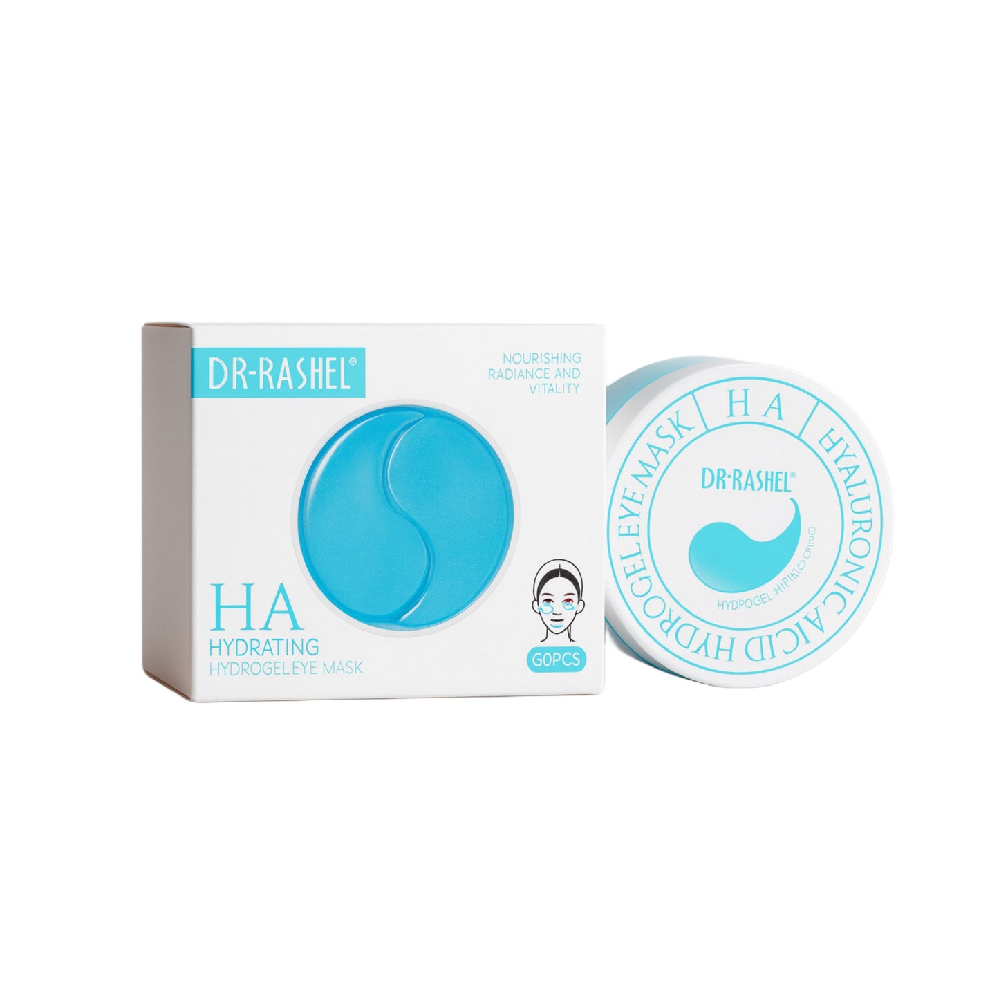 Dr. Rashel Mască pentru ochi cu acid hialuronic (30 perechi) 80 g DRL-1737