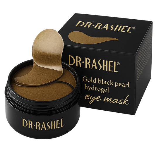 Masca pentru ochi Gold Black Pearl hydrogel, cu efect de anticearcan, lifting si antirid, Dr. Rashel DRL-1735