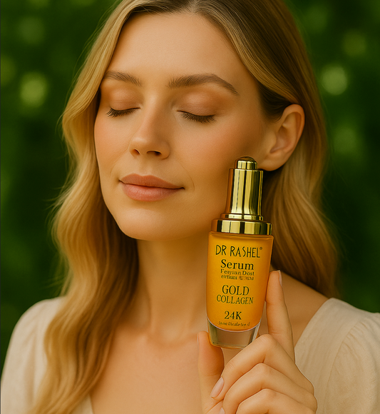 Ser concentrat cu aur si colagen 24K Gold Serum With Real Gold Atoms & Collagen - 40 ml DRL1180