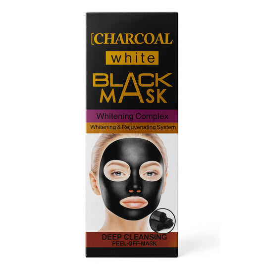 Mască Peel Off cu Cărbune Activ – Charcoal White Black Mask Whitening Complex WKL463